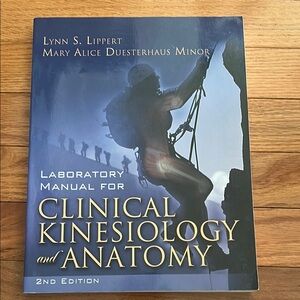 Clinical Kinesiology and Anatomy 2nd Edition Book Lynn lippert like new
